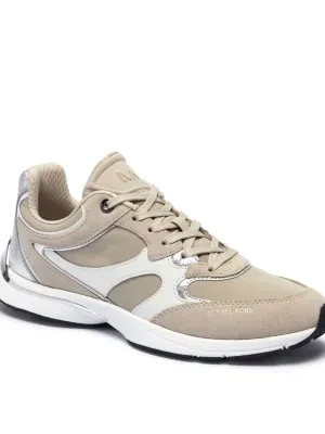 Michael Kors Sneakersy RILEY | z dodatkiem skóry