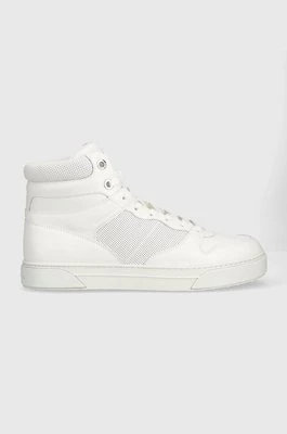 Michael Kors sneakersy skórzane Barett kolor biały 42F3BRFE5L