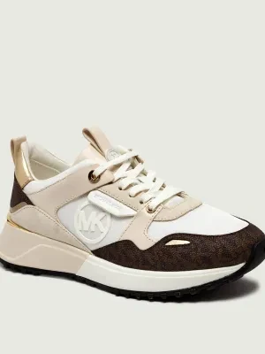 Michael Kors Sneakersy THEO TRAINER | z dodatkiem skóry