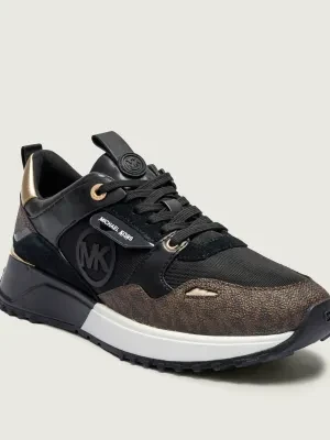 Michael Kors Sneakersy THEO | z dodatkiem skóry