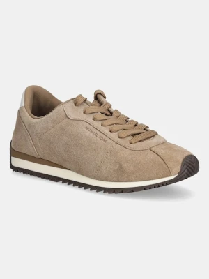 Michael Kors sneakersy zamszowe Rhodes Trainer męskie kolor beżowy 42R6RHFS1S.297