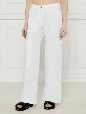 Michael Kors Spodnie cargo | flare fit
