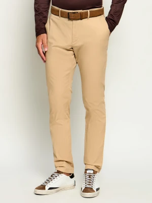 Michael Kors Spodnie chino | Slim Fit | stretch beżowy
