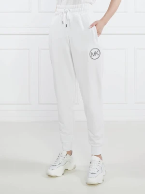 Michael Kors Spodnie dresowe | Regular Fit biały