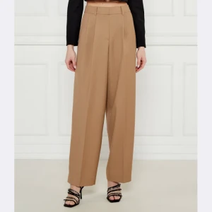 Michael Kors Spodnie | flare fit | z dodatkiem wełny