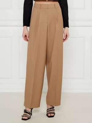 Michael Kors Spodnie | flare fit | z dodatkiem wełny