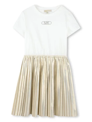 Michael Kors Sukienka codzienna R30343 S Złoty Regular Fit