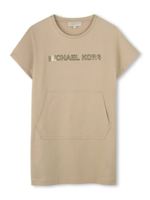 Michael Kors Sukienka codzienna R30353 S Beżowy Regular Fit