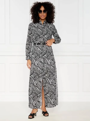 Michael Kors Sukienka z paskiem ZEBRA SLIT