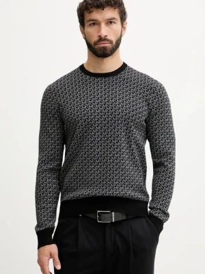 Michael Kors sweter męski kolor czarny lekki CR3606K2LY