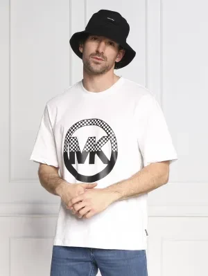 Zdjęcie produktu Michael Kors T-shirt CHECKER CHARM | Oversize fit