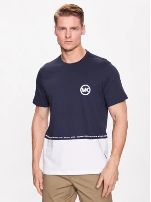 Michael Kors T-Shirt CS351I7FV4 Granatowy Regular Fit