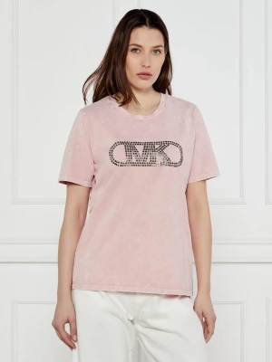 Michael Kors T-shirt EMPIRE | Regular Fit różowy