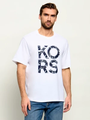 Michael Kors T-shirt LG FLORAL | Relaxed fit biały