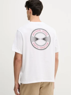 Zdjęcie produktu Michael Kors t-shirt męski bawełniany biały