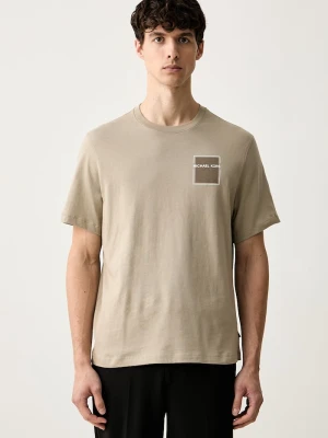 Michael Kors T-shirt męski bawełniany zielony