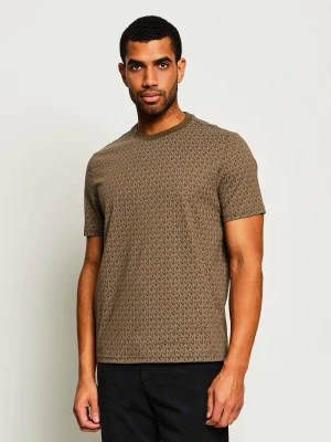 Michael Kors T-shirt | Regular Fit brązowy