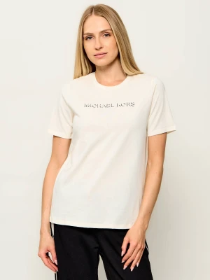 Michael Kors T-shirt | Regular Fit kremowy
