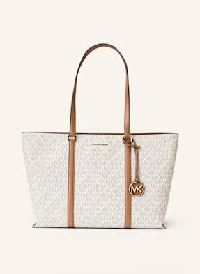 Michael Kors Torba Shopper Temple Large weiss