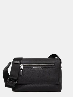 Michael Kors torba skórzana HUDSON kolor czarny 33T5LHDM0L