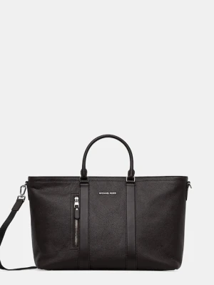 Michael Kors torba skórzana kolor brązowy 33F5LHDT4L
