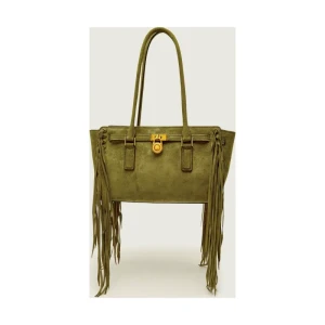 Michael Kors Torebka na ramię Hamilton Moderne | zamsz