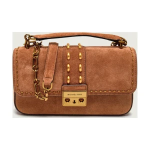 Michael Kors Torebka na ramię Tribeca | zamsz