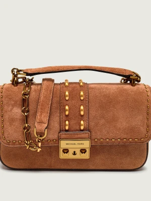 Michael Kors Torebka na ramię Tribeca | zamsz