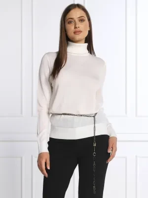 Michael Kors Wełniany golf | Slim Fit