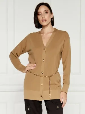 Michael Kors Wełniany kardigan | Regular Fit