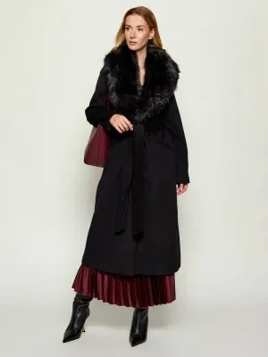 Michael Kors Wełniany płaszcz