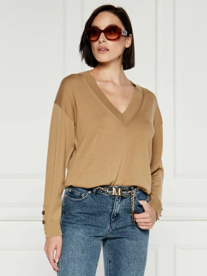 Michael Kors Wełniany sweter MERINO | Regular Fit