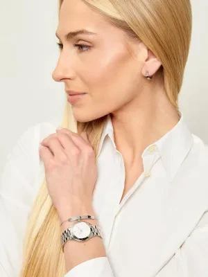 Michael Kors Zegarek + bransoletka + kolczyki Slim Runway