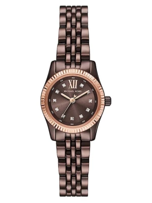 Michael Kors zegarek damski kolor brązowy MK4844