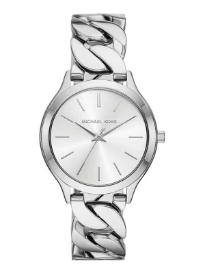 Michael Kors zegarek damski kolor srebrny