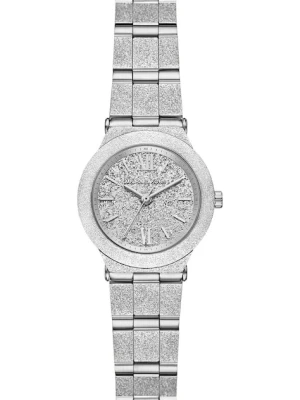 Michael Kors zegarek damski kolor srebrny MK7555