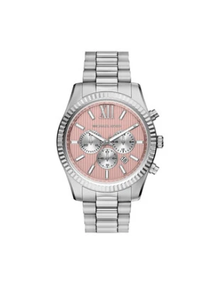 Michael Kors Zegarek Lexington Man Chrono MK9247 Srebrny