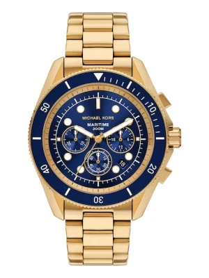 Michael Kors zegarek MARITIME męski kolor złoty MK9202