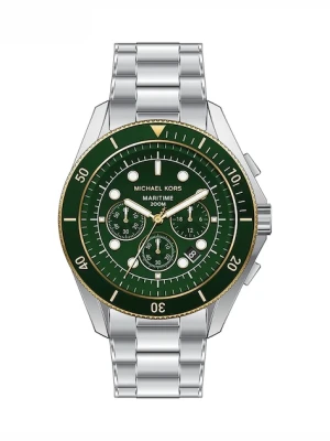 Michael Kors zegarek męski kolor srebrny MK9215
