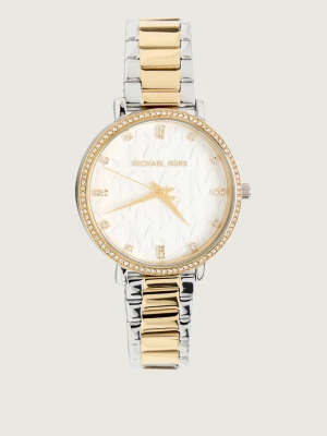 Michael Kors Zegarek Pyper MK4918 złoty