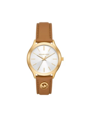 Michael Kors Zegarek Slim Runway MK7465 Złoty