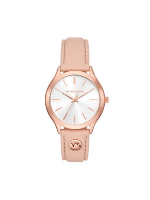 Michael Kors Zegarek Slim Runway MK7467 Różowy