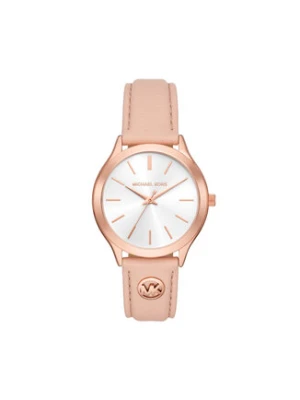 Michael Kors Zegarek Slim Runway MK7545 Różowy