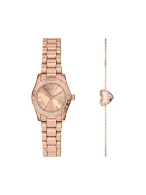 Michael Kors Zestaw zegarek i bransoletka Lexington Set MK4994SET Różowy