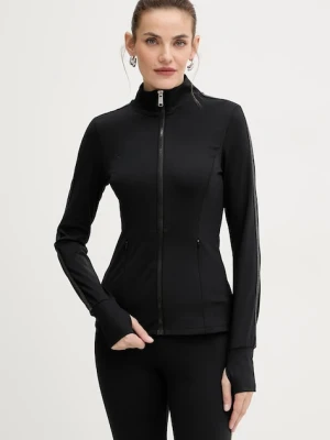 MICHAEL Michael Kors bluza damska kolor czarny z aplikacją MF551L91RE