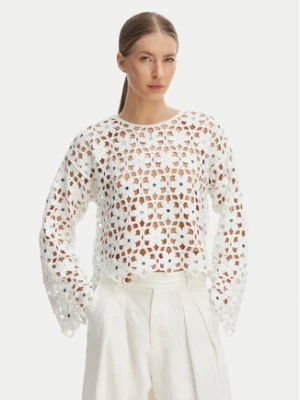 MICHAEL Michael Kors Bluzka MS651ZMKNE Biały Regular Fit