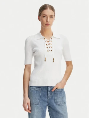 MICHAEL Michael Kors Bluzka MS661FZ5ZV Biały Slim Fit