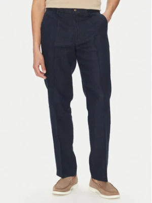 MICHAEL Michael Kors Chinosy CS5304BBEY Granatowy Straight Fit