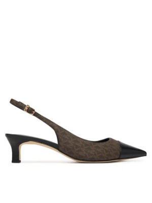 MICHAEL Michael Kors Czółenka Amara Toe Cap Sling 40S6AMMP1B Brązowy