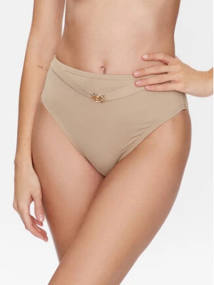 MICHAEL Michael Kors Dół od bikini Solids Belted MM2F586 Beżowy